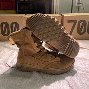 Nike SFB Field 2 8" Leather Coyote Tan BOOTS Aq1202 900